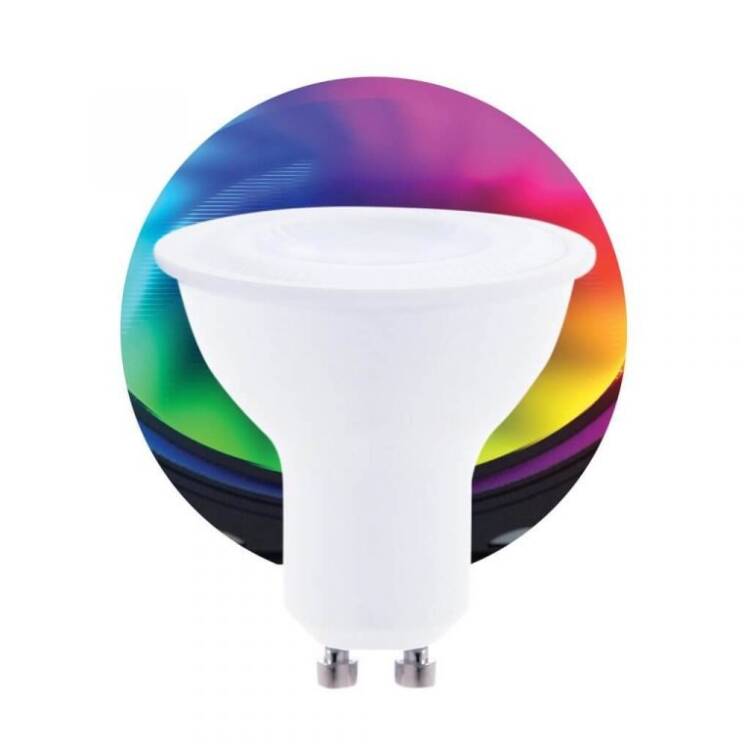 Foco Led Wifi Dexel Gu10 5W Rgb+Cct+Dim